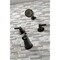 Kingston Brass Tub and Shower Faucet, Matte Black, Wall Mount KBX8140NDL - alternate 5